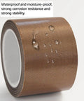 Nonstick PTFE Glass Cloth Tape Five Mil Thick Three Quarters Inch Wide Thirty Three Yards High Temperature Adhesive