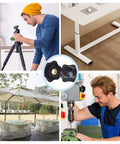 10 Pack M6 Star Knobs With Through Hole Hexagon Design For Easy Clamp Tightening Handles on tripod, table, umbrella, drill press