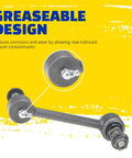 Greasable design of Beefed-Up Front Suspension Stabilizer Bar Link For Mazda CX-5 2013 To 2020 Replacement Sway Bar Link