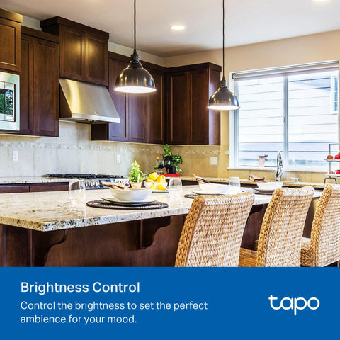 Smooth Hand Swipe Dimming Four Pack Wi Fi Light Knob Single Pole Needs Neutral Wire One To Hundred Percent Range in a stylish kitchen.