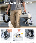 Solid Pick One Knob Airless Paint Sprayer With 3000 Psi And Easy Start Interface designed for easy storage and organization.