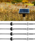 Heavy Duty 4 Pack Stainless Steel Solar Panel Mounting Screws Rock Solid Photovoltaic Bracket Fasteners for rooftop setups.