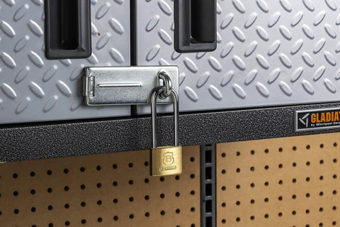 40mm Solid Brass Keyed Padlock Set, 2 Pack With 2.5 Inch Shackle Clearance, Chrome Plated Hardened Steel Shackle For Gates Cabinets Sheds