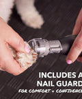 Using Pet Nail Grinder And Trimmer Kit Cordless And Rechargeable For Dogs Cats And Small Animals Safe Gentle At Home Grooming Tool