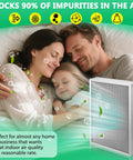 16X25X5 Hvac Furnace Air Filter Featuring Merv 11 Capture Washable And Reusable Build for heavy duty dust trapping with family in cozy setting.