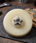 Two Pack Chainsaw Drive Wheel Sprockets Replacement For Electric Chainsaws Easy Swap Plug And Play Remington Compatible Plastic Gear close-up