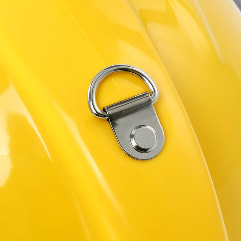 Close-up of metal attachment on Beast Mode Sandblast Helmet With Air Supplied Hood And Shoulder Cloak, Full Face Safety Gear