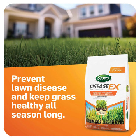 Bag of Awesome Lawn Fungicide For Disease Prevention And Control Keeps Your Grass In Check Against 26 Lawn Diseases Like Brown Patch And Pythium Blight Treats Up To 5000 Sq Ft In A 10 Lb Bag on grass background