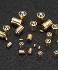 Top Shelf 304 Stainless Steel Ball Plunger With Copper Spring Loaded Latch Heavy Duty Push Fit Catch For Cabinetry And Mechanisms, various sizes.