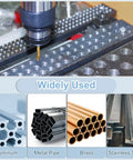 Spiral Point Plug Threading Tap M4 X 0.7 For Quick Thread Repair, Ground H2 Threads, showing use on metal surface