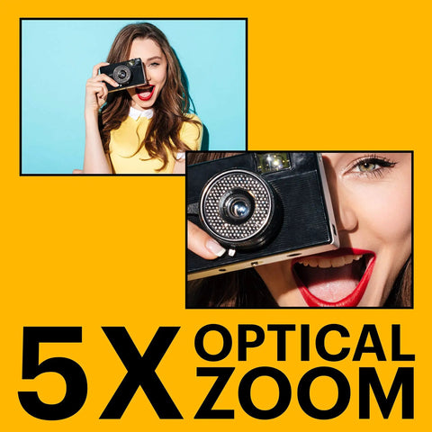 A Real Deal 16 Megapixel Digital Camera With 5X Optical Zoom That Knocks Out Crisp Pictures in use, capturing vibrant images.