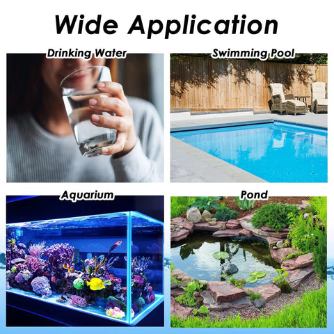 Wide application of Straight Up Reliable Water Quality Tester Pen Checks Cod Toc Uv275 Ec Tds Salinity Gh Sg And Water Temp For Pool Rv Well And Aquarium.
