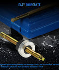 Long Reach Crank Pulley Installation Tool Set with 4 Adapters and Nut Bearing for Harmonic Balancer and Underdrive Dampers