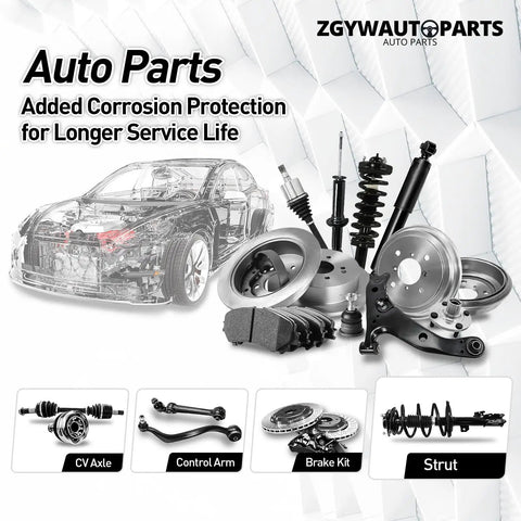 Straight Up Reliable AC Compressor And Component Kit For Dodge Intrepid 1993-1997 3.3L V6 displayed with various auto parts.
