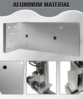 ZBX80B Slide Vertical CNC Linear Stage Motion Actuator Connection Module Platform Connector Board, aluminum, rust resistant