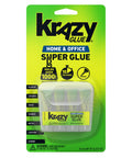 Heavy Duty Super Glue Fine Tip For Home Office Quick Fixes, 4 single use tubes in a compact storage box.