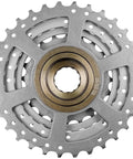 Close-up of 8 Speed Bike Freewheel 13 32T for Mountain Folding and Commuter Bikes Beefed Up Steel With Smooth Rotation