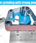 Heavy Duty Vertical And Horizontal Belt Sander With Brushless Motor And Digital Display Kicks Butt At Shaping wood and metal with precision.