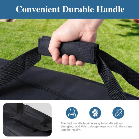 Extra Large Hammock Storage Bag For Double Hammock And 12 Foot Steel Stand With Zipper Closure Carrying Case handle detail