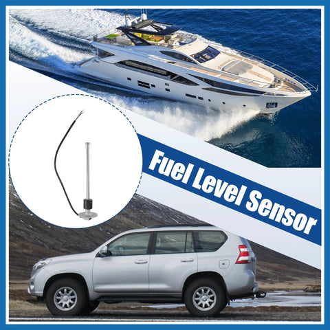 Universal Fuel Tank Sending Unit 240 To 33 Ohms Straight Forward Gauge Sender Replacement Drop In Design for vehicles and boats.