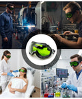 Tough As Nails Laser Safety Goggles With Od5 Protection For laser cleaning and welding work cover 190 to 470nm and 800 to 1700nm wavelengths