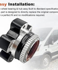 Rear Wheel Bearing And Hub Assembly Fits Ford Transit 150 250 350 3.5L V6 3.7L V6 HUB415 detailed view showing precision design and construction.