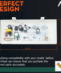 Plug And Play Refrigerator LED Light Replacement With Housing For Ceiling Right Side Easy Install Fits WRS322 And WRS325 Series Fridges Main LED Control Board Included