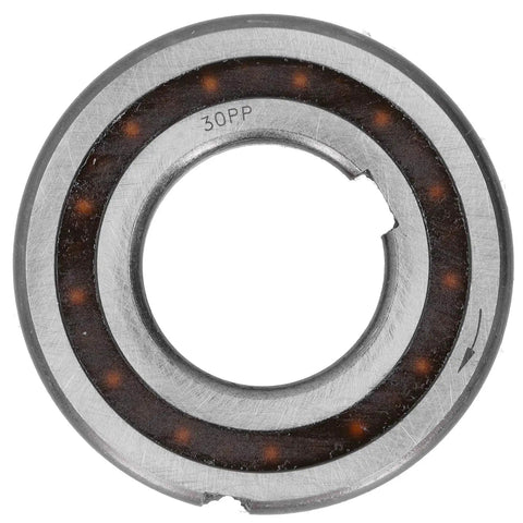 Professional Grade Heavy Duty Single Direction Sprag Bearing With Keyway 30 mm Bore showing circular design and keyway for textile mills.