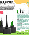 Pro Grade Precision Craft Glue With Tip Kit Included Dries Clear Metal Tip Wrinkle Resistant Strong Hold Adhesive details