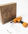 Pro Grade Air Punch Nailer Nail Remover Pneumatic Puller for Denailing and Wood Recycling with accessories and box