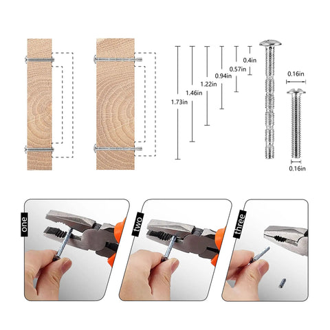 Installation guide showing 128mm screws for Sweet 10 Pack 5 Inch Brushed Brass Kitchen Cabinet Handles for cabinetry upgrades.
