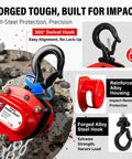Half Ton Hand Chain Hoist For Garage And DIY Lifting, Compact Lightweight Manual Chain Block, 1100 Lbs Working Load