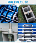 PATIKIL 10-32 UNF stainless steel fully threaded rod, 2 pcs, 15.7 in long, front view in blue machinery.
PATIKIL 10-32 UNF stainless steel fully threaded rod, 2 pcs, 15.7 in long, side view with block and clamp.
PATIKIL 10-32 UNF stainless steel fully threaded rod, 2 pcs, 15.7 in long, close-up with nut and washer.
PATIKIL 10-32 UNF stainless steel fully threaded rod, 2 pcs, 15.7 in long, installed in clamp assembly.