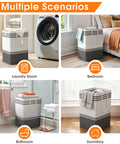 Dope 2 Pack Large Laundry Baskets Featuring 75L Capacity Heavy Duty Collapsible Clothes Hamper for bathroom, dorm, and bedroom use.