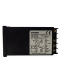 Side view of Dual Display PID Temperature Controller ITC-106VH 100-240V AC Fahrenheit And Celsius Readout showing wiring diagram