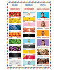 Five Poster Basic Spanish Vocabulary Set With Photos For Classrooms Colorful 12 By 18 Inch Language Learning Posters For Pre K To 12 Teachers