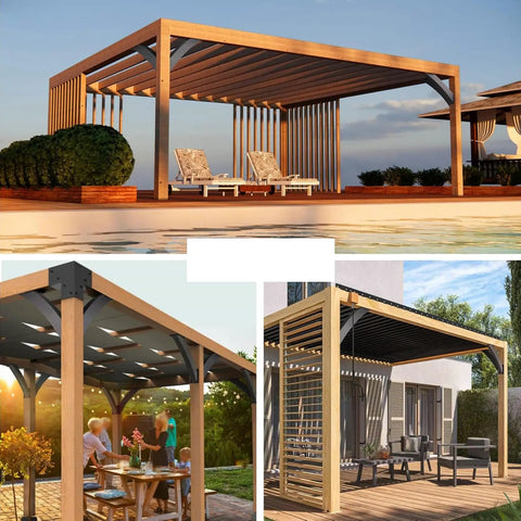 4 Pcs 45 Degree Corner Brackets For Wood Structures Outdoor Pergolas Gazebos Tree Houses Cabins And Patios Heavy Duty Steel With Black Powder Coat Rust Resistant Easy Install