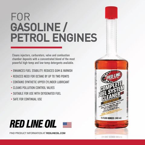 Shift Gears Into Clean Mode With This Badass Complete Fuel System Cleaner And Injector Treatment For Carburetors Halts Rust Dissolves Residue For Crisp Engine Response in 15 oz bottle.