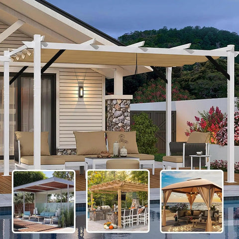 45 Degree Inside Mount Pergola Bracket Kit For Wood Structures Corner Braces Inside Joint Angled Braces Garden Gazebo Deck Tree House Patio 4 Pack Heavy Duty Outdoor Support