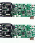 Sturdy Replacement Battery Protection Circuit Board Works Like A Charm With Milwaukee M18 18V Power Tools Batteries 1.5Ah Through 9.0Ah Fixes Dead Packs Fast 2 Pack, showing two green circuit boards with connectors.