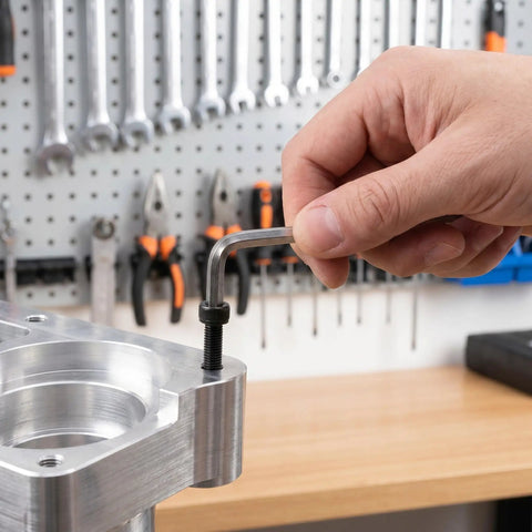 Using hex allen drive on 1600Pcs Metric Socket Head Cap Screws Set in machinery application