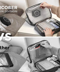 Comparison of Hicober and other Three-In-One Wireless Charging Dock for iPhone 17 16 15 14 13, Apple Watch, AirPods, highlighting portability