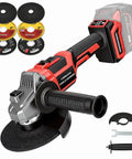 Badass Brushless Cordless Angle Grinder Compatible With Milwaukee M18 Batteries Tool Only with discs and accessories.