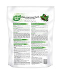 Bag of Crawling Insect Killer With Diatomaceous Earth For Organic Home Garden Use Kills Cockroaches Ants And Other Listed Insects On Contact Indoors And Outdoors Four Pound Bag