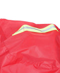Tough as Nails Heavy Duty Fire Extinguisher Cover Waterproof Hydrant Sleeve showing red fabric with reflective stripes.