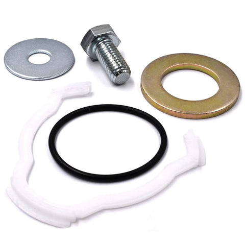 Premium C3 High Speed Bearing Tub Rebuild Kit For Front Load Washing Machines With Synthetic Hi Temp Grease parts including bolts, washers, and seals.