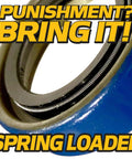 Heavy Duty Front Caster Axle Sleeve Bearing Rebuild Kit Compatible With Exmark Toro Mowers spring loaded bearing detail.