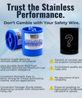 Heavy Duty.041 Inch Stainless Steel Safety Lock Wire, Workhorse Grade 304 Aviation Hardware Cord, MS20995C Approved spool with specs.