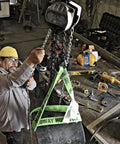 2 Ton Hand Chain Hoist With 30 Foot Lift For Industrial Rigging Built Tough For The Job Heavy Duty Alloy Steel Hooks in use