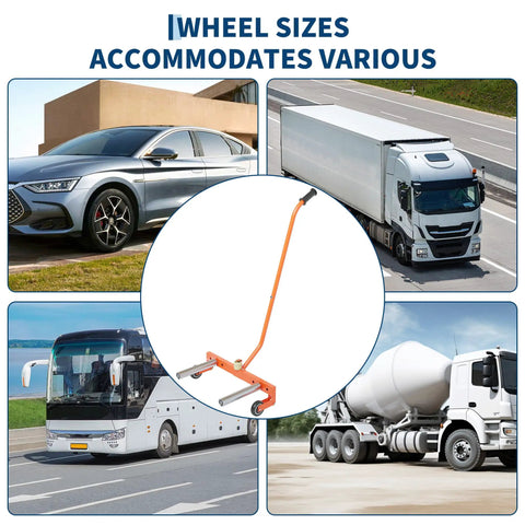 Rock Solid Heavy Duty Tire Dolly Featuring Adjustable Steel Construction And Smooth Rollin Motion Engineered To Move Car Truck And Suv Tires Without Breaking A Sweat with various vehicle types.